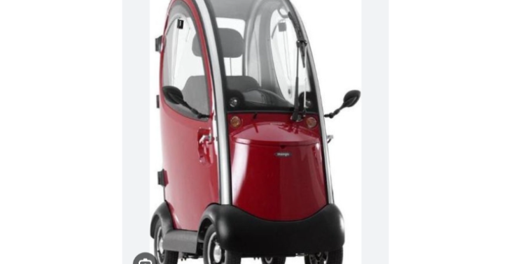 Scootmobiel + aanpassingen voor mijn moeder.