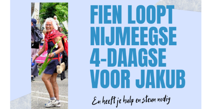 Steun Fien's Vierdaagse voor G.I.M Jakub