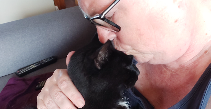 Ons Poes is vandaag uiteindelijk in slaap gedaan en het breekt mijn hart