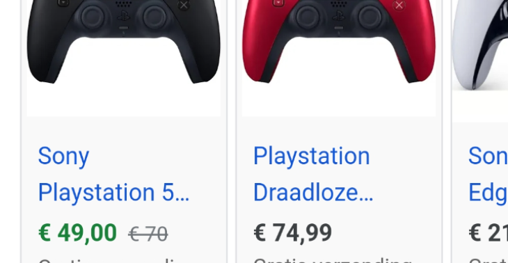 Nieuwe playstation controller