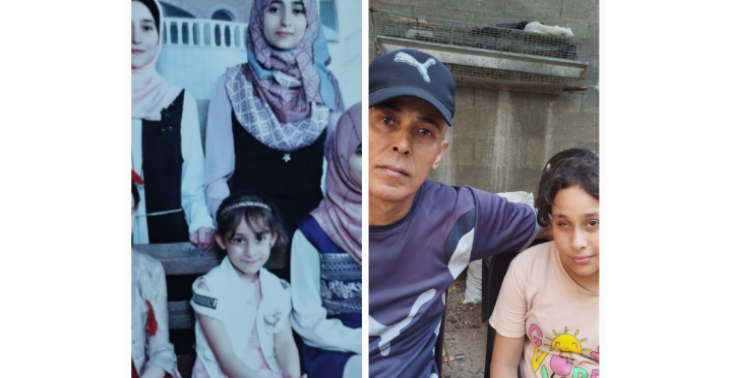 Help us treat the eye of my daughter, the only survivor in my family
