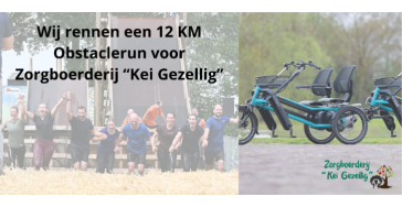 12 KM SomerRun - Obstacle Course voor Zorgboerderij Kei Gezellig