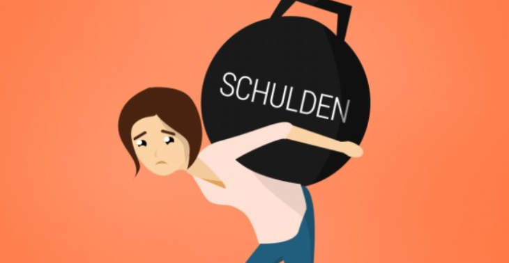 Alleenstaande moeder met schulden