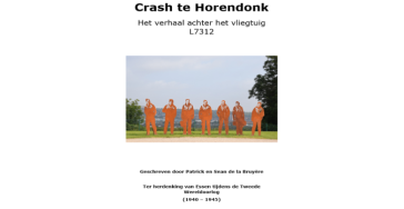 Herdenking crash Manchester L7312 te Horendonk 2026