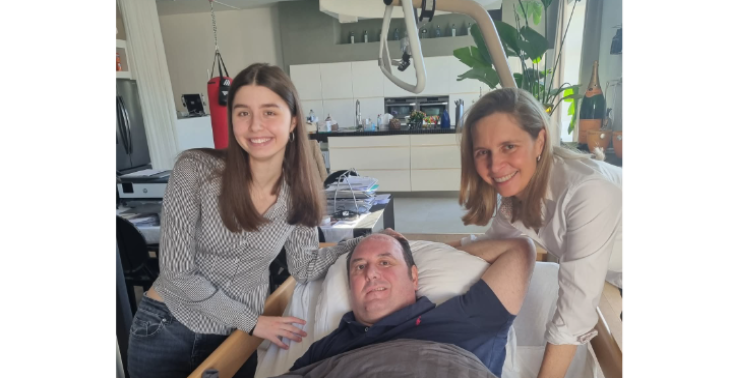 Steun voor een gezin getroffen door een hersentumor