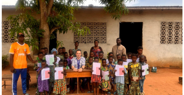 Steun school in Benin
