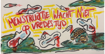 Menstruatie wacht niet op vrede